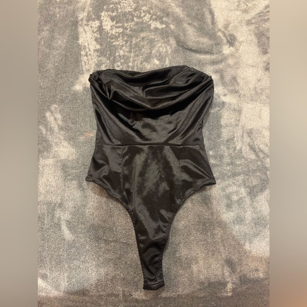 Elegant Black Women's Bodysuit
